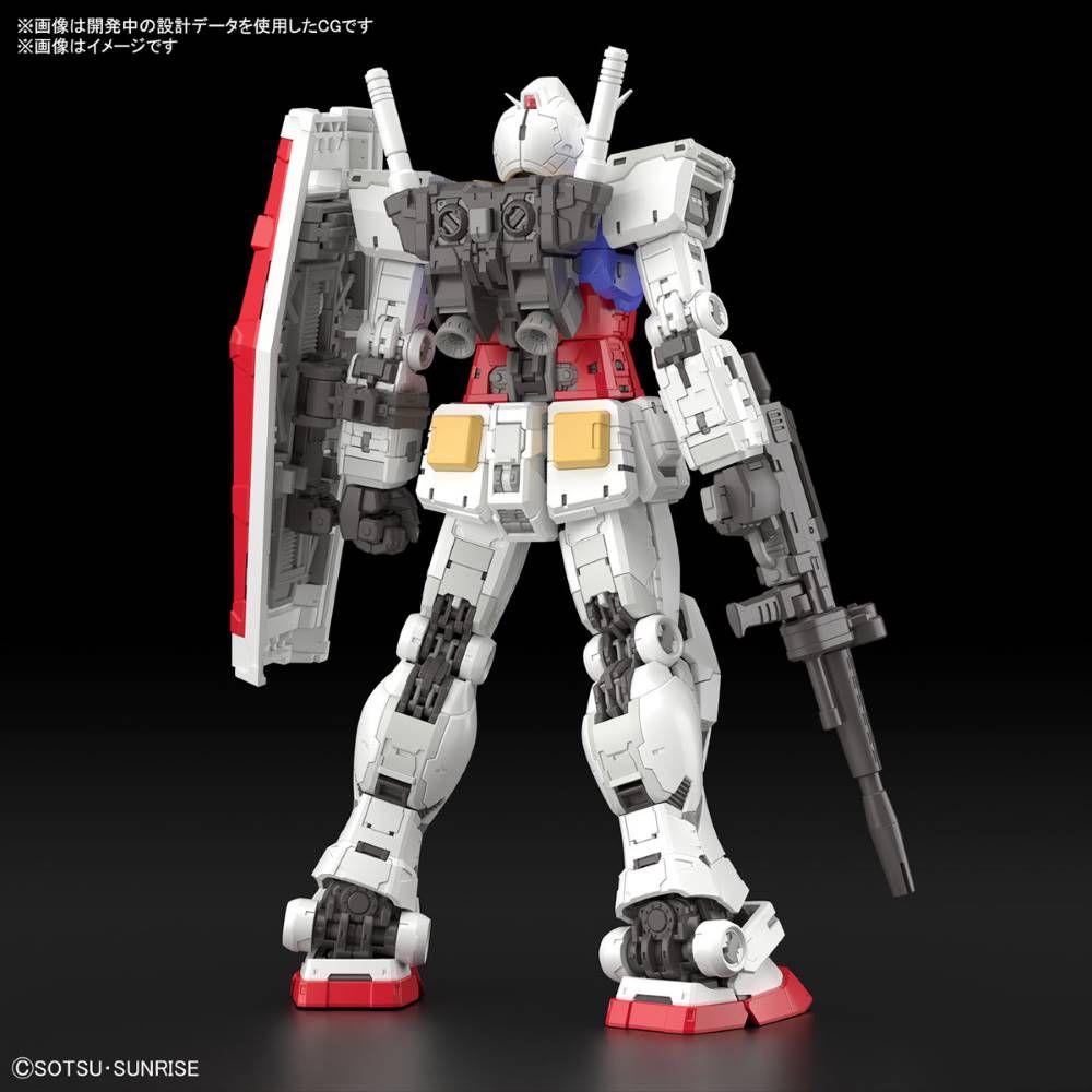 Gundam 1/144 RG #40 Gundam 0079 RX-78-2 Gundam Ver. 2.0 Model Kit product image 2, provided for visual reference and product