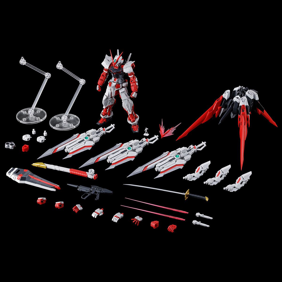Gundam 1/144 RG Gundam Astray Red Dragon Model Kit Exclusive product image 1, provided for visual reference and product
