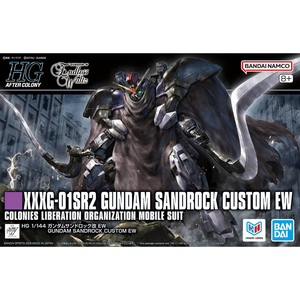 Gundam 1/144 HGUC #268 HGAC Gundam Wing XXXG-01SR2 Gundam Sandrock Custom EW Model Kit product image 10, provided for visual