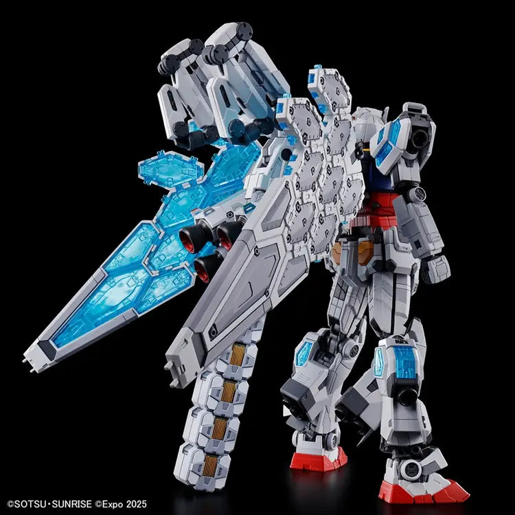 Gundam 1/144 NG Next Universal Century RX-78F00/E Gundam (EX-001 G.L.R.S.S. Feather UNIT) Chemical Recycle Ver. Model Kit