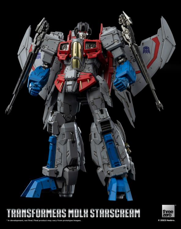 ThreeZero Transformers Starscream MDLX Action Figure product image 2, provided for visual reference and product detail review