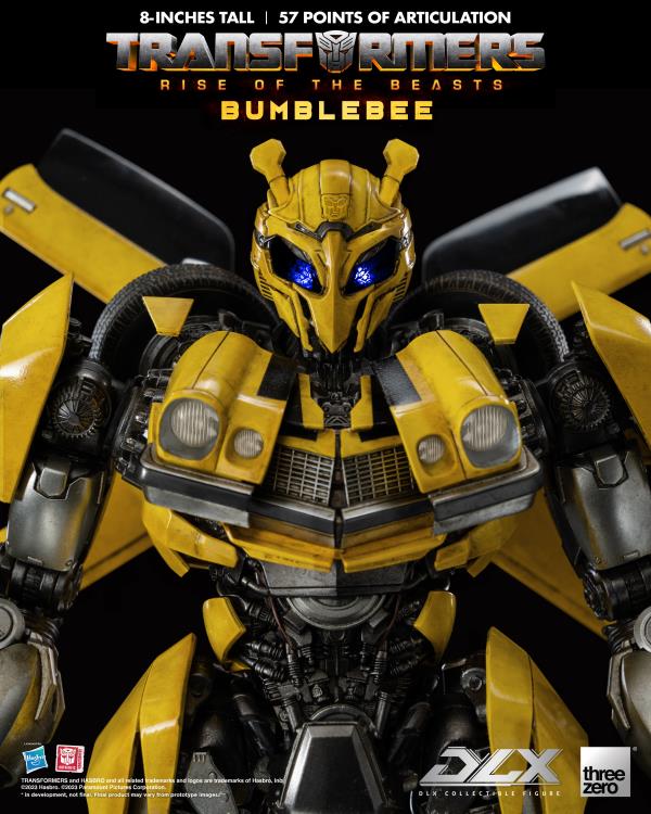 ThreeZero Transformers: Rise of the Beasts Bumblebee DLX Action Figure product image 9, provided for visual reference and