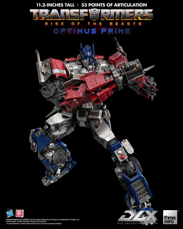 ThreeZero Transformers: Rise of the Beasts Optimus Prime DLX Action Figure product image 5, provided for visual reference