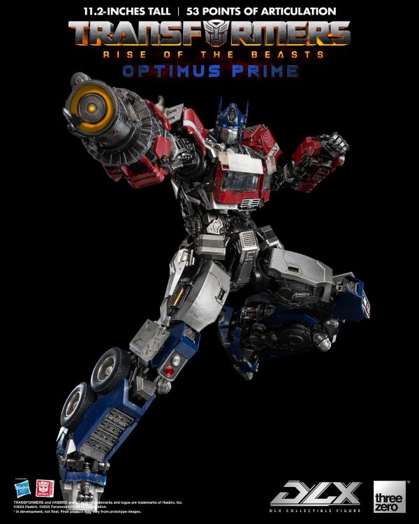 ThreeZero Transformers: Rise of the Beasts Optimus Prime DLX Action Figure product image 6, provided for visual reference