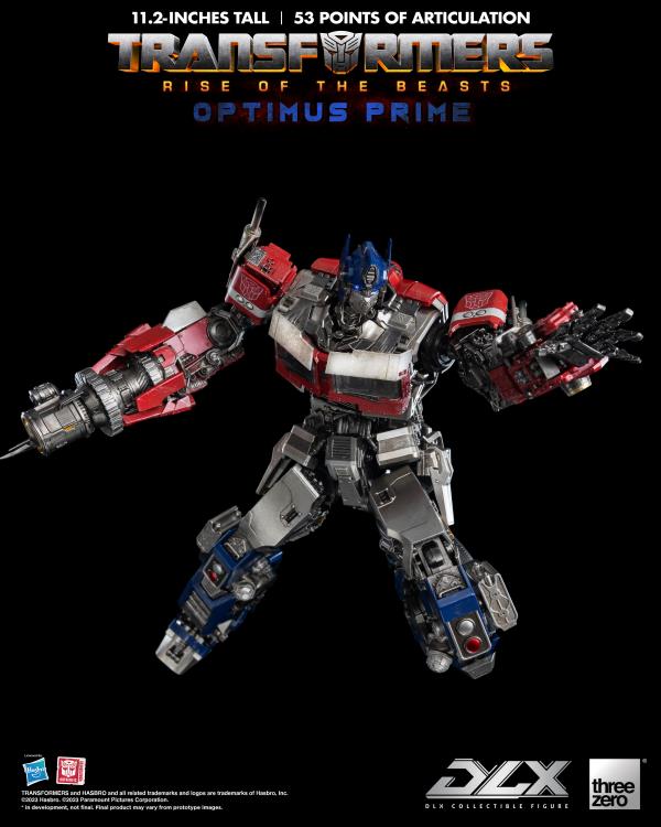 ThreeZero Transformers: Rise of the Beasts Optimus Prime DLX Action Figure product image 7, provided for visual reference