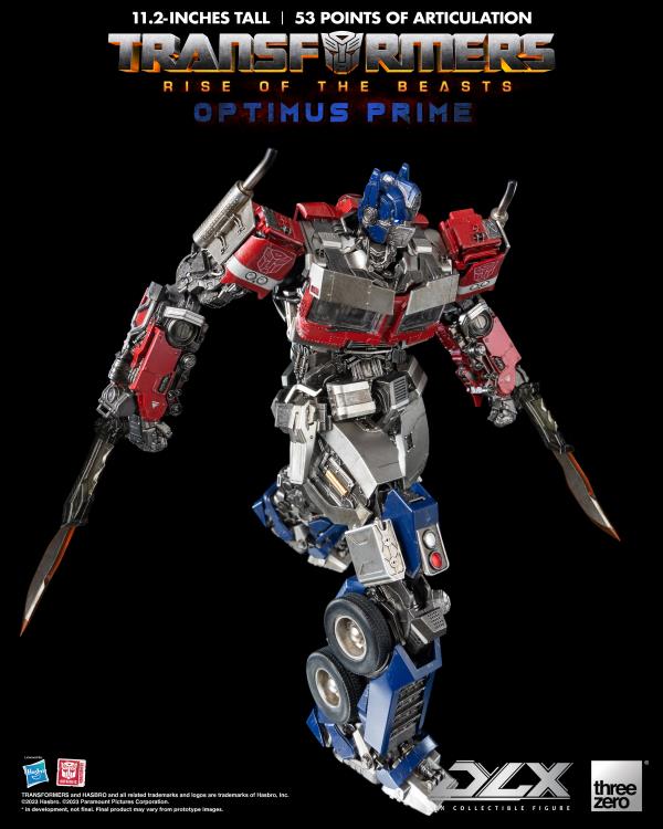 ThreeZero Transformers: Rise of the Beasts Optimus Prime DLX Action Figure product image 9, provided for visual reference