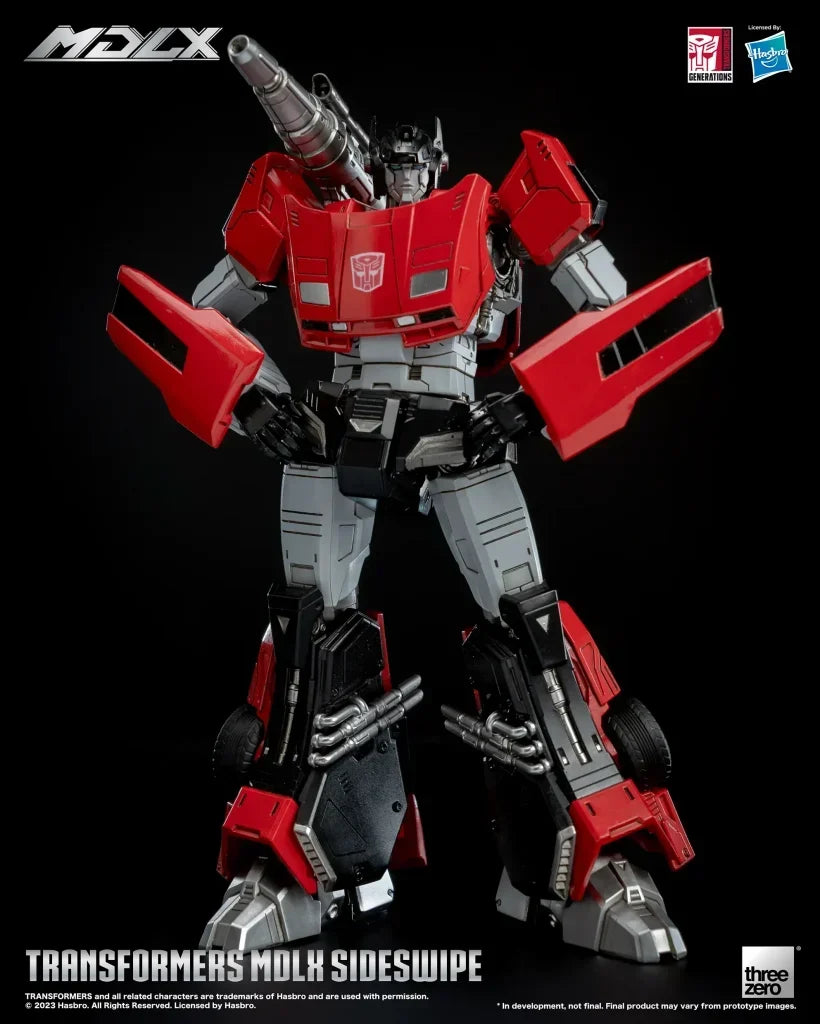 ThreeZero Transformers Sideswipe MDLX Action Figure product image 2, provided for visual reference and product detail review