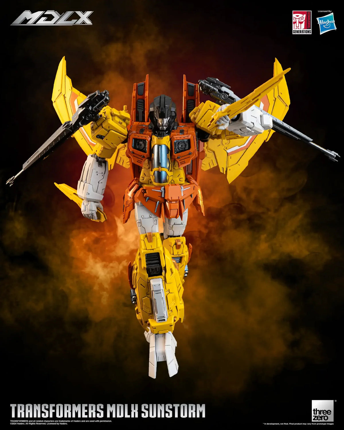 ThreeZero Transformers Sunstorm MDLX Exclusive Action Figure product image 6, provided for visual reference and product