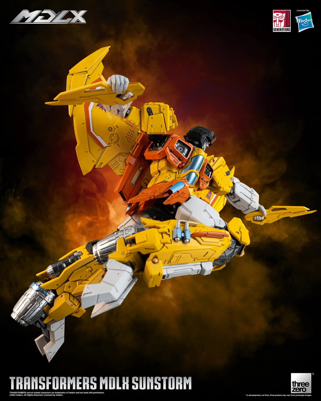 ThreeZero Transformers Sunstorm MDLX Exclusive Action Figure product image 8, provided for visual reference and product