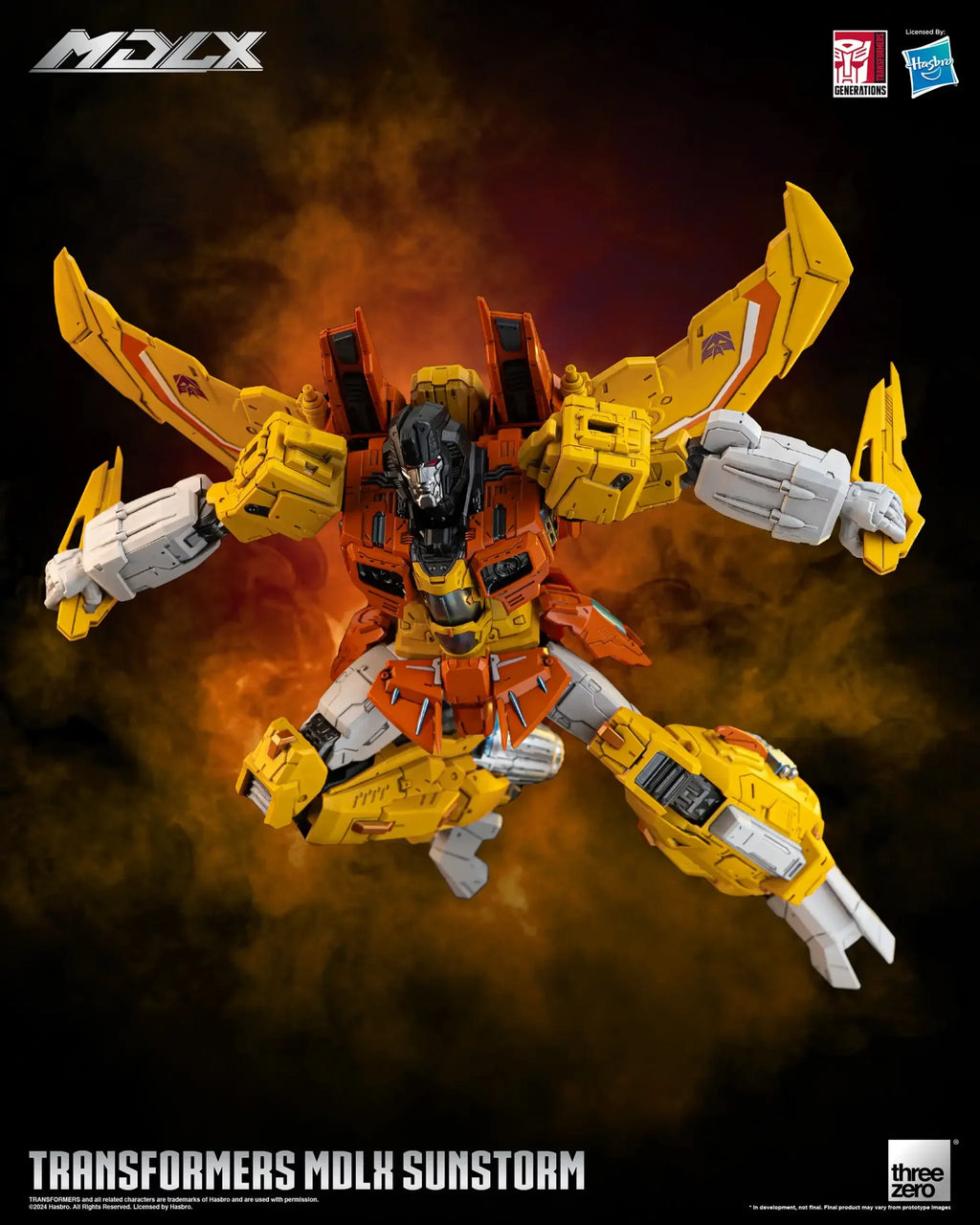 ThreeZero Transformers Sunstorm MDLX Exclusive Action Figure product image 13, provided for visual reference and product