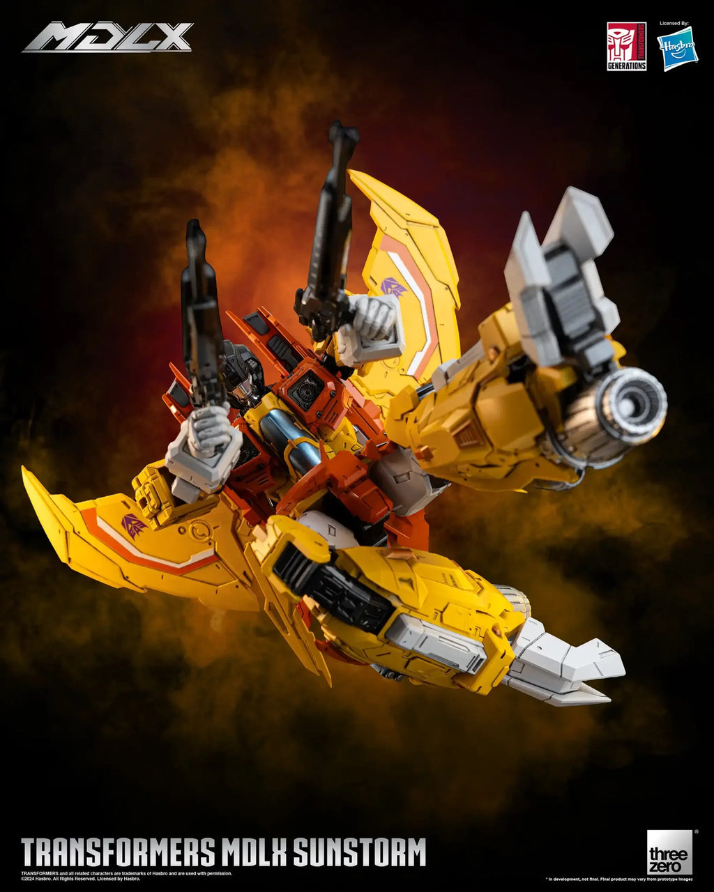 ThreeZero Transformers Sunstorm MDLX Exclusive Action Figure product image 11, provided for visual reference and product