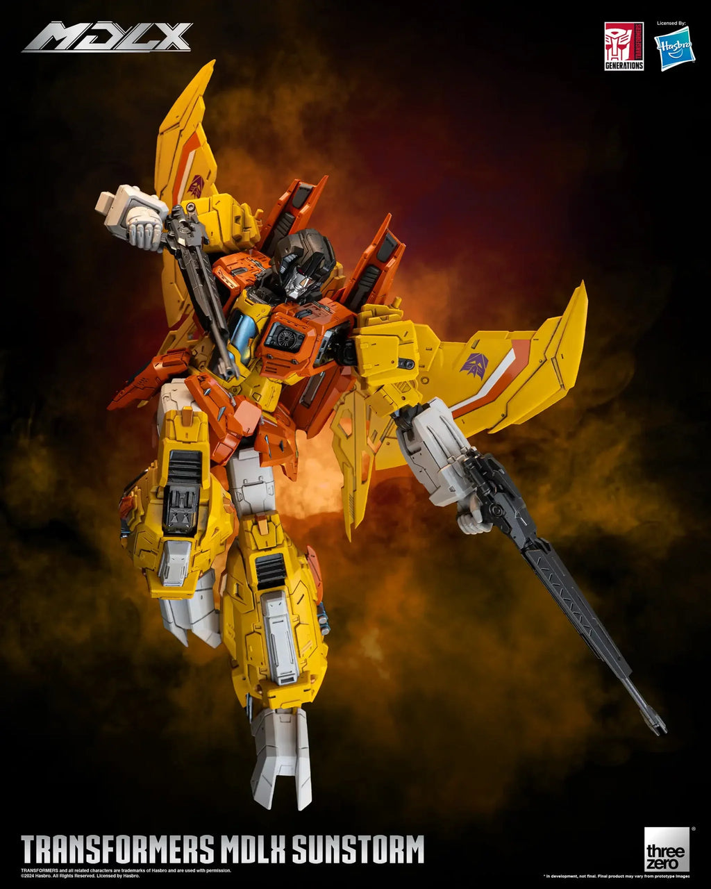 ThreeZero Transformers Sunstorm MDLX Exclusive Action Figure product image 10, provided for visual reference and product