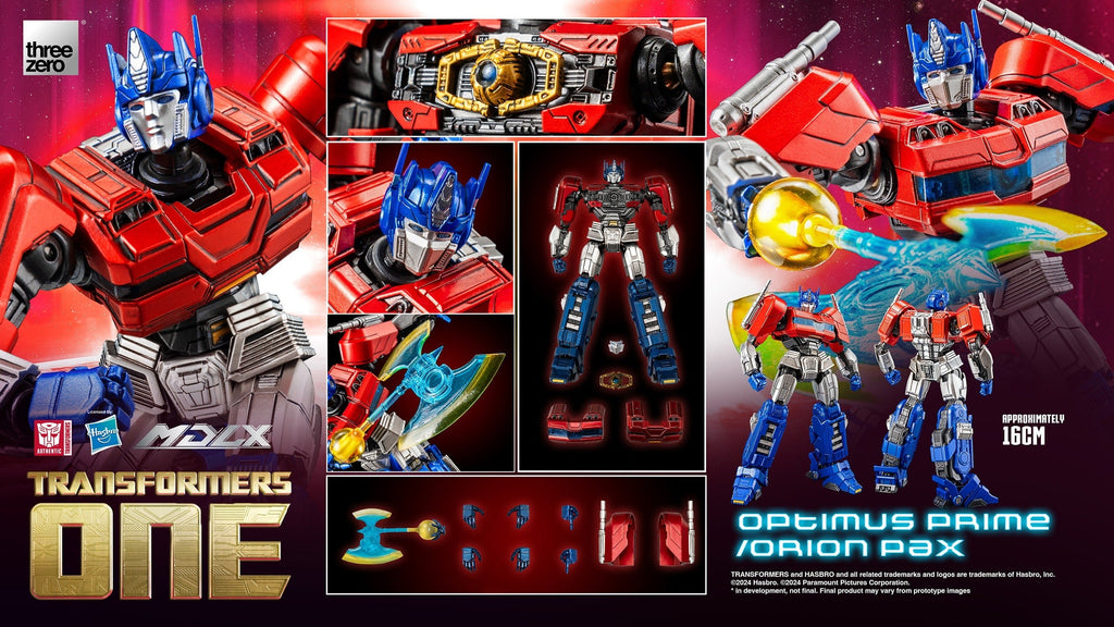 ThreeZero Transformers One Optimus Prime / Orion Pax MDLX Action Figure product image 2, provided for visual reference and