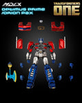 ThreeZero Transformers One Optimus Prime / Orion Pax MDLX Action Figure product image 1, provided for visual reference and