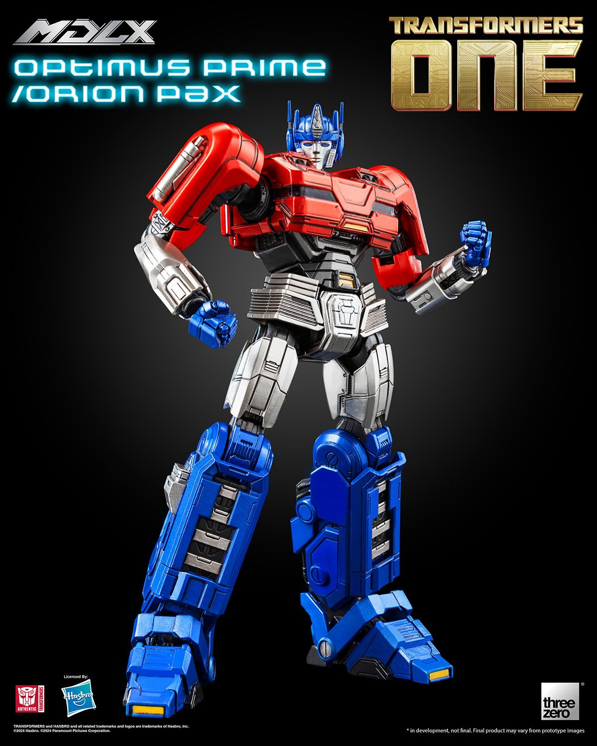 ThreeZero Transformers One Optimus Prime / Orion Pax MDLX Action Figure product image 13, provided for visual reference and