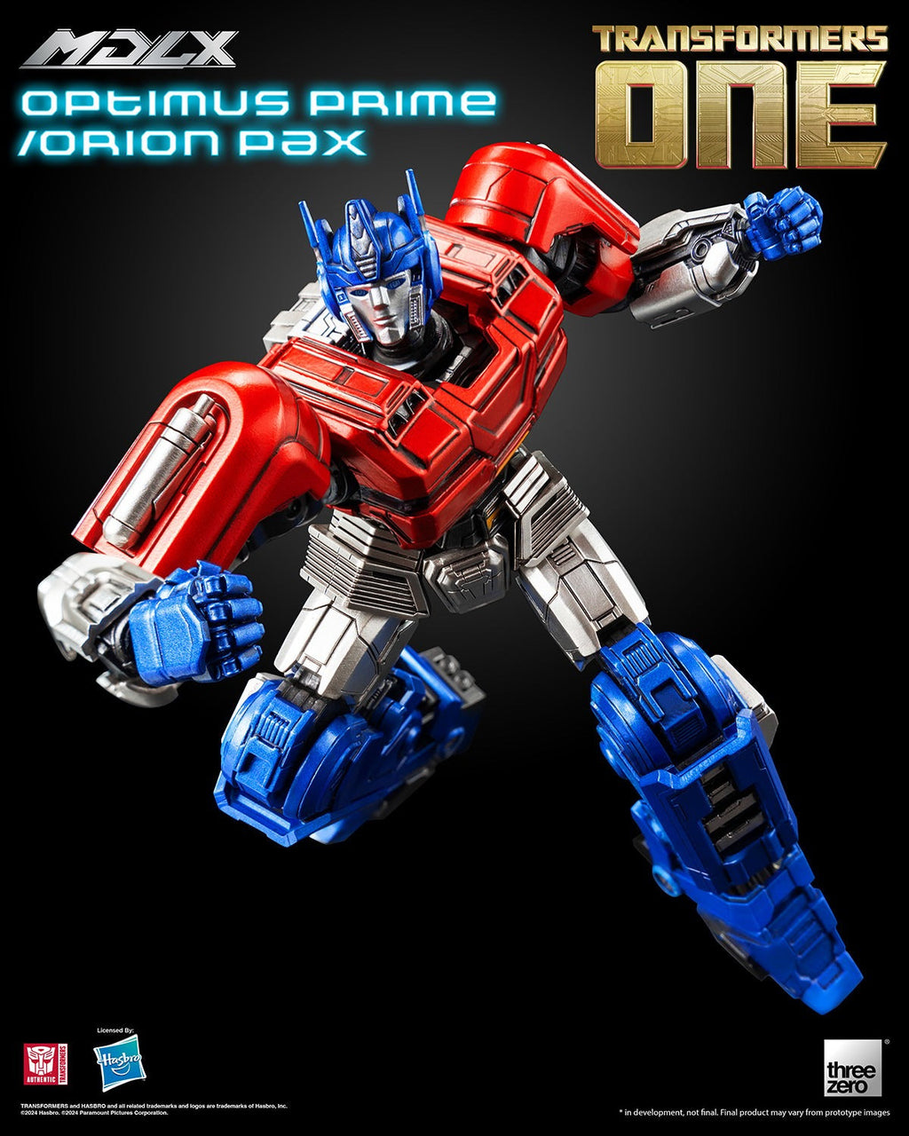 ThreeZero Transformers One Optimus Prime / Orion Pax MDLX Action Figure product image 9, provided for visual reference and