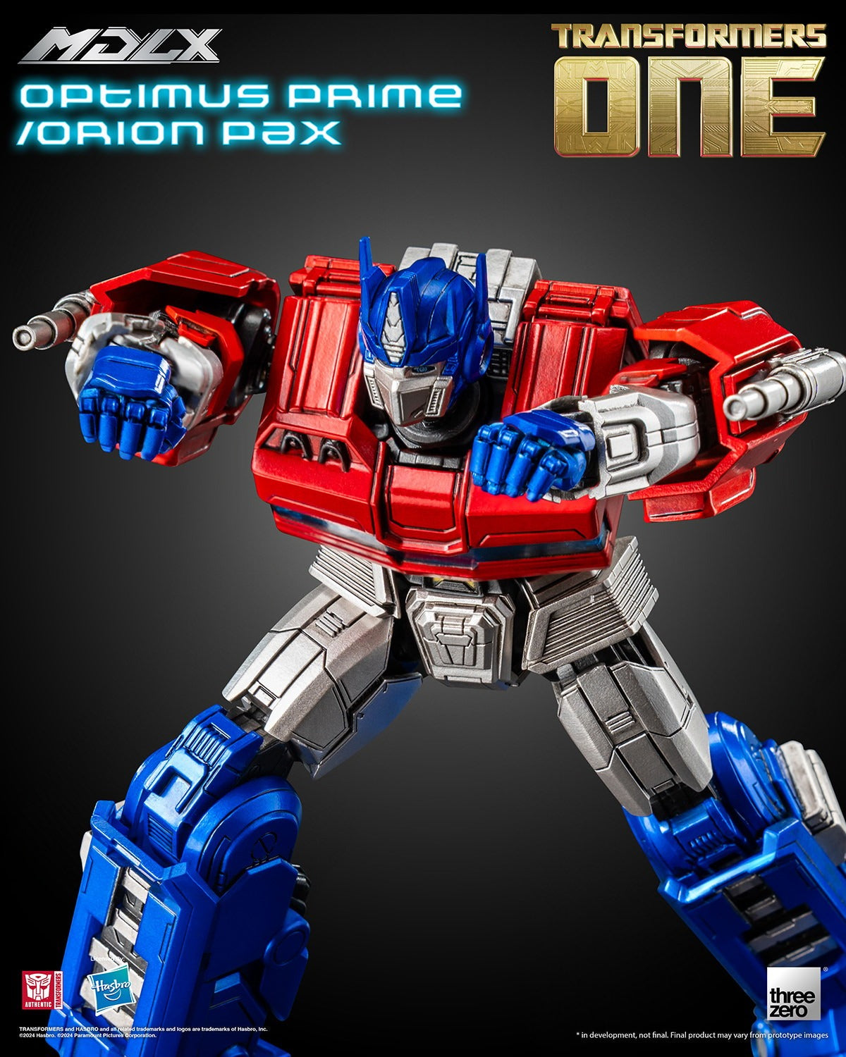 ThreeZero Transformers One Optimus Prime / Orion Pax MDLX Action Figure product image 5, provided for visual reference and