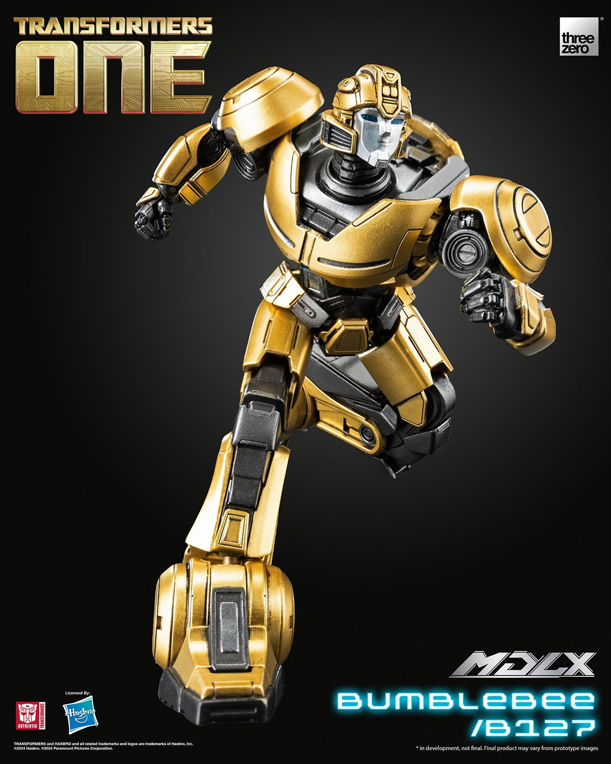 ThreeZero Transformers One Bumblebee / B127 MDLX Action Figure product image 8, provided for visual reference and product