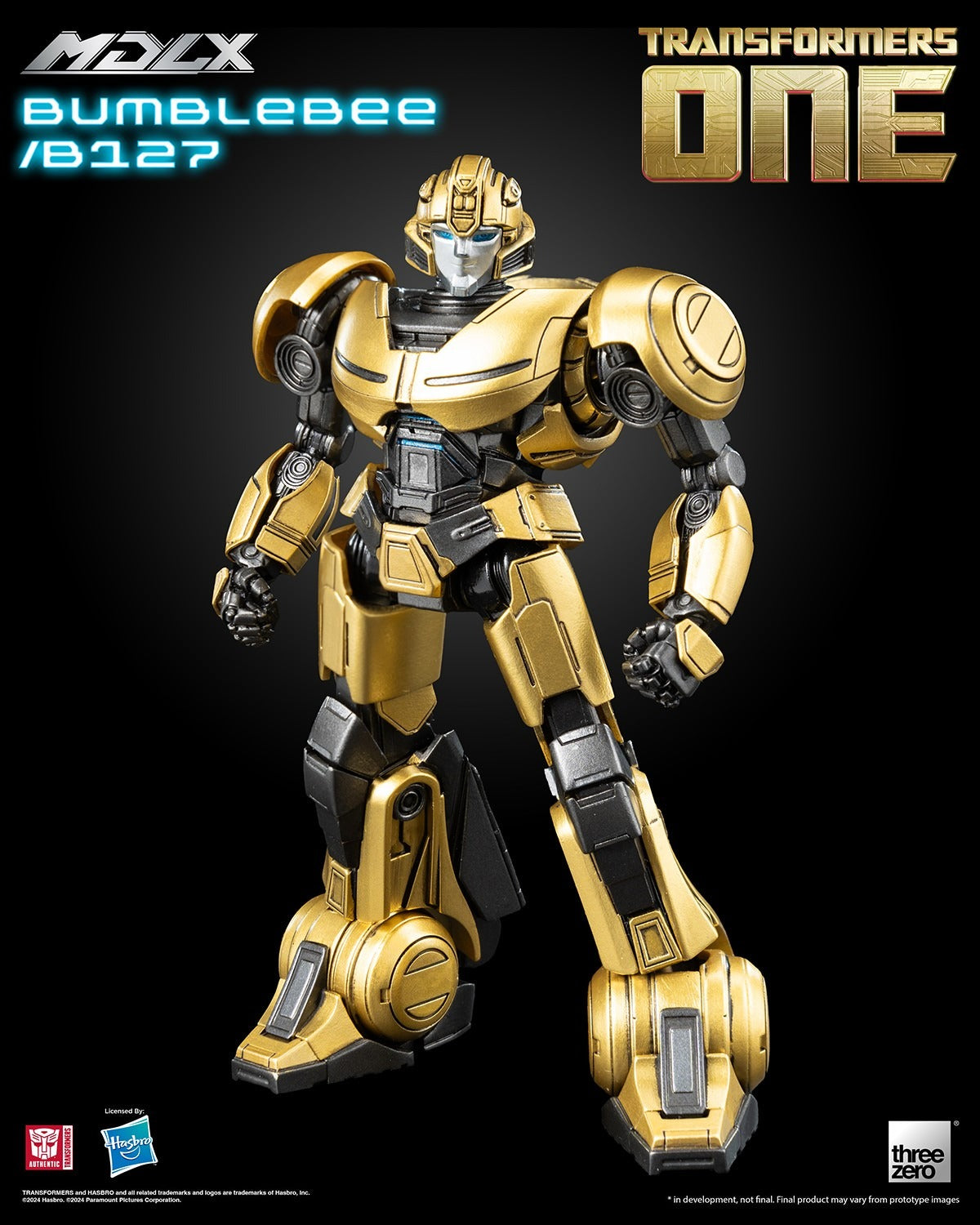 ThreeZero Transformers One Bumblebee / B127 MDLX Action Figure product image 9, provided for visual reference and product