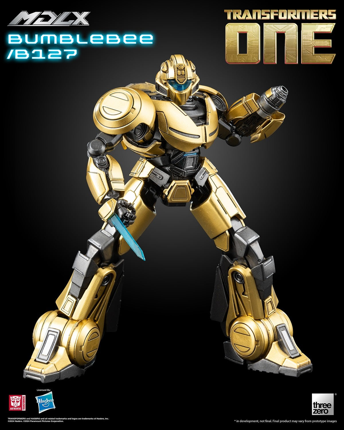 ThreeZero Transformers One Bumblebee / B127 MDLX Action Figure product image 16, provided for visual reference and product