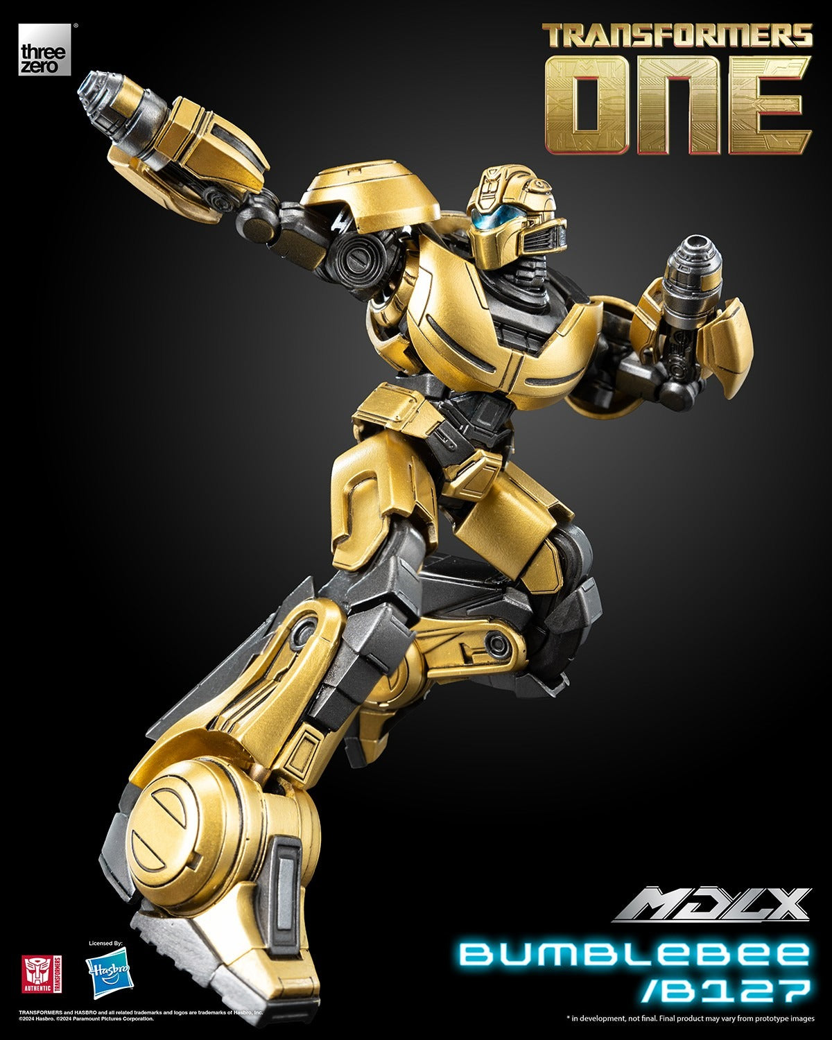 ThreeZero Transformers One Bumblebee / B127 MDLX Action Figure product image 18, provided for visual reference and product