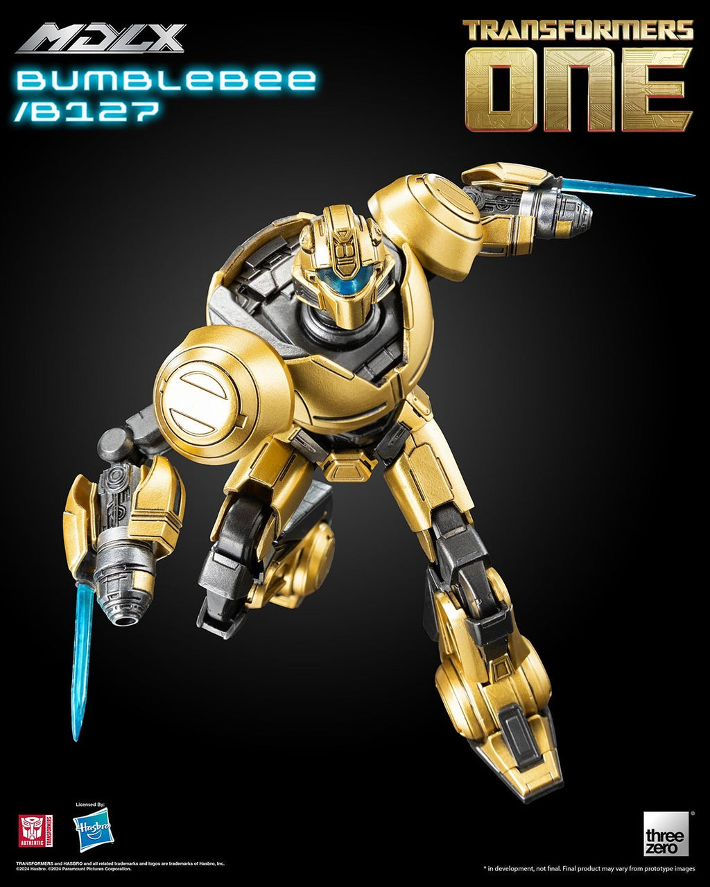 ThreeZero Transformers One Bumblebee / B127 MDLX Action Figure product image 19, provided for visual reference and product