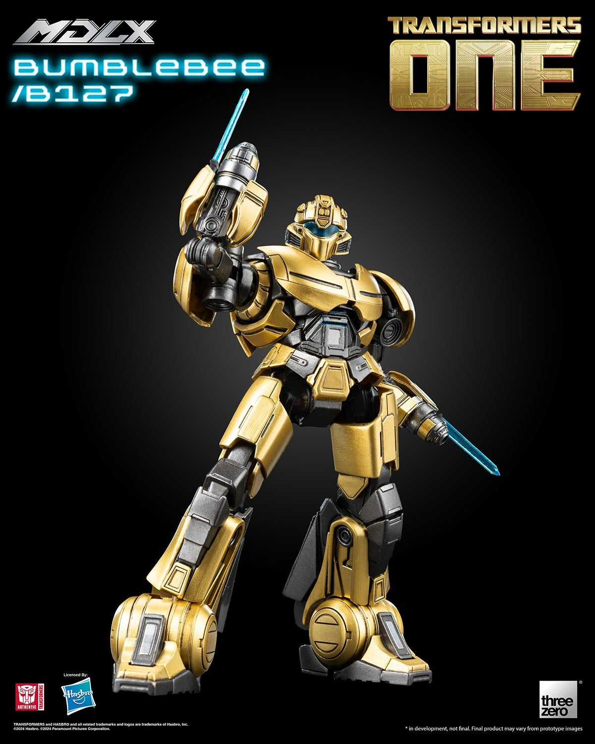 ThreeZero Transformers One Bumblebee / B127 MDLX Action Figure product image 21, provided for visual reference and product