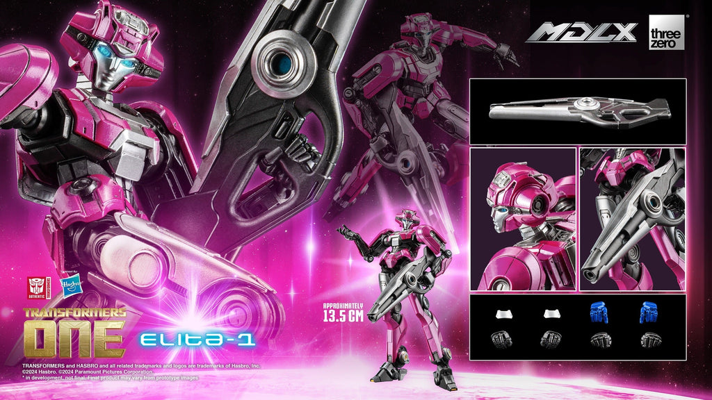 ThreeZero Transformers One ELITA-1 MDLX Action Figure product image 2, provided for visual reference and product detail