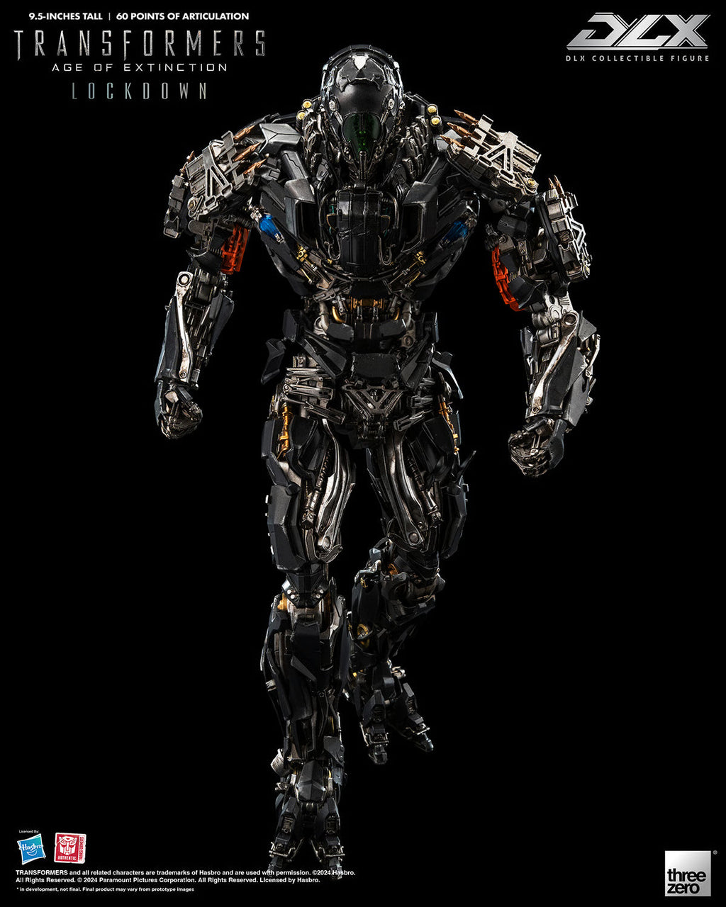 ThreeZero DLX Transformers: Age of Extinction Lockdown Action Figure product image 2, provided for visual reference and