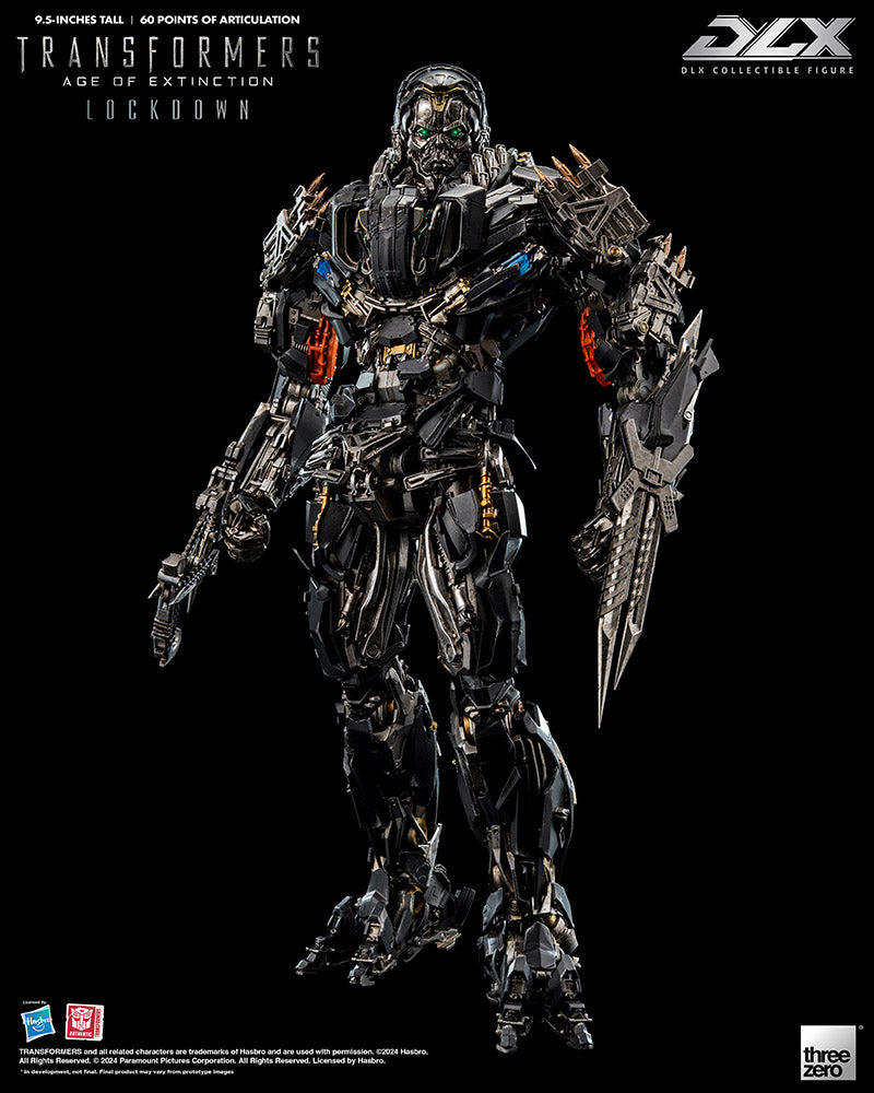 ThreeZero Transformers Age of Extinction Lockdown DLX Action Figure product image 2, provided for visual reference and