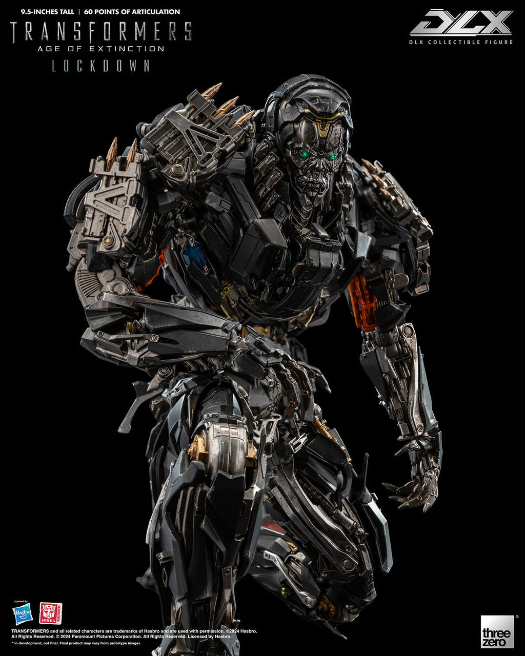ThreeZero DLX Transformers: Age of Extinction Lockdown Action Figure product image 11, provided for visual reference and