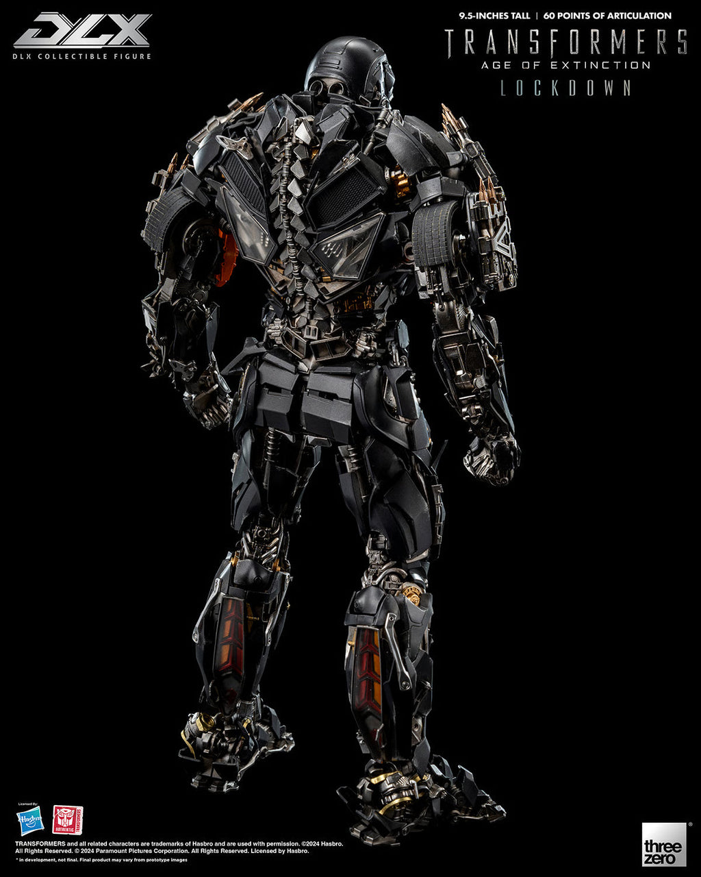 ThreeZero DLX Transformers: Age of Extinction Lockdown Action Figure product image 12, provided for visual reference and