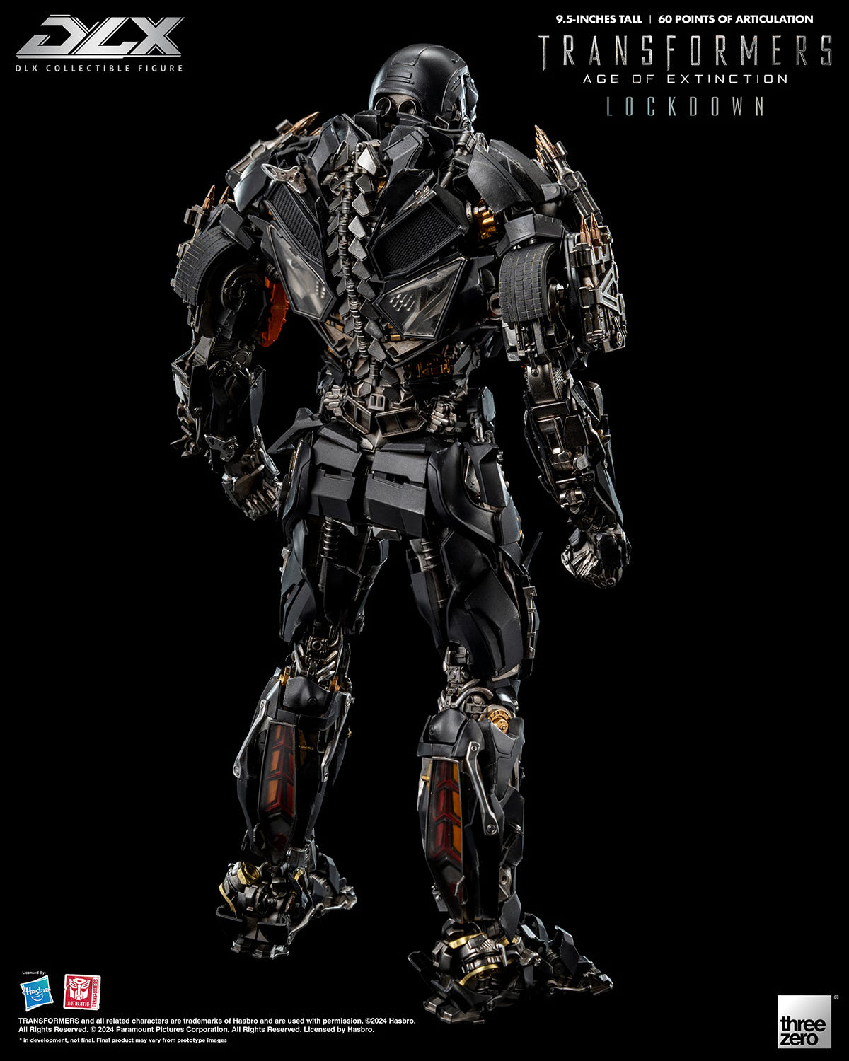 ThreeZero DLX Transformers: Age of Extinction Lockdown Action Figure product image 12, provided for visual reference and