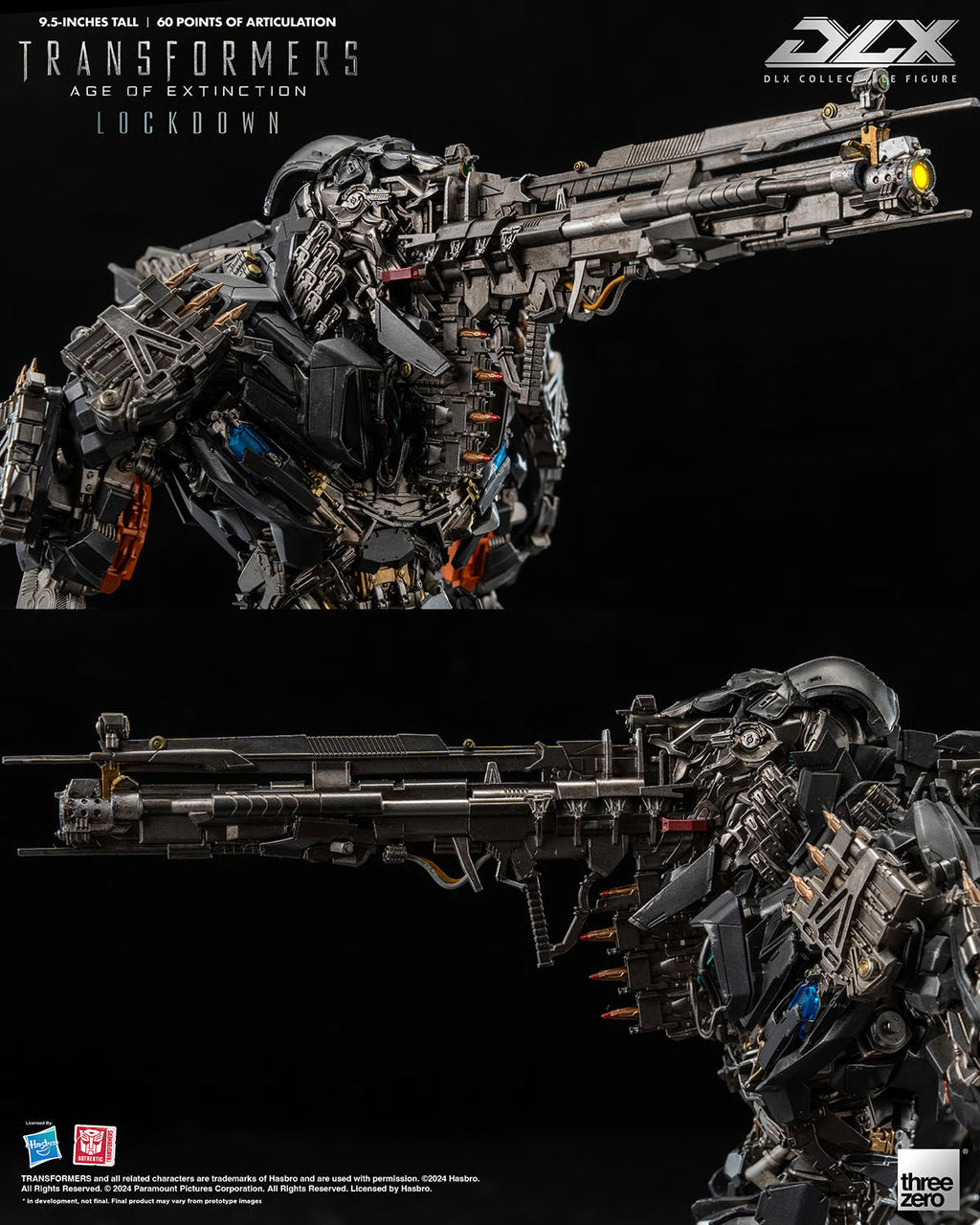 ThreeZero DLX Transformers: Age of Extinction Lockdown Action Figure product image 14, provided for visual reference and