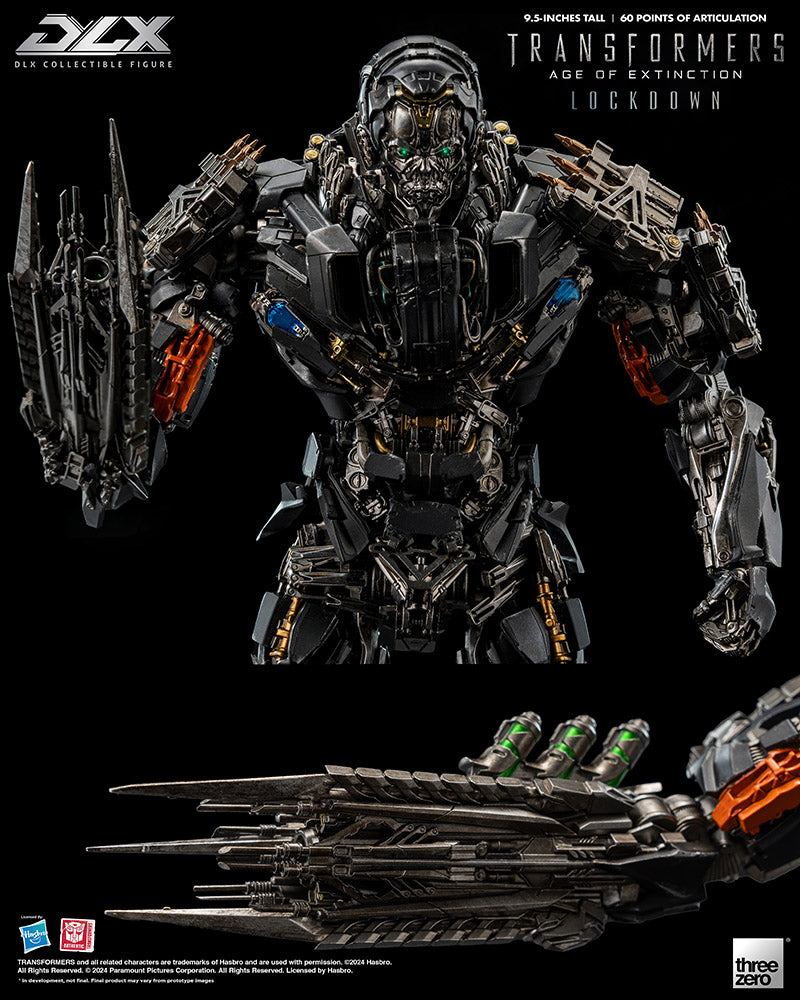 ThreeZero Transformers Age of Extinction Lockdown DLX Action Figure product image 14, provided for visual reference and