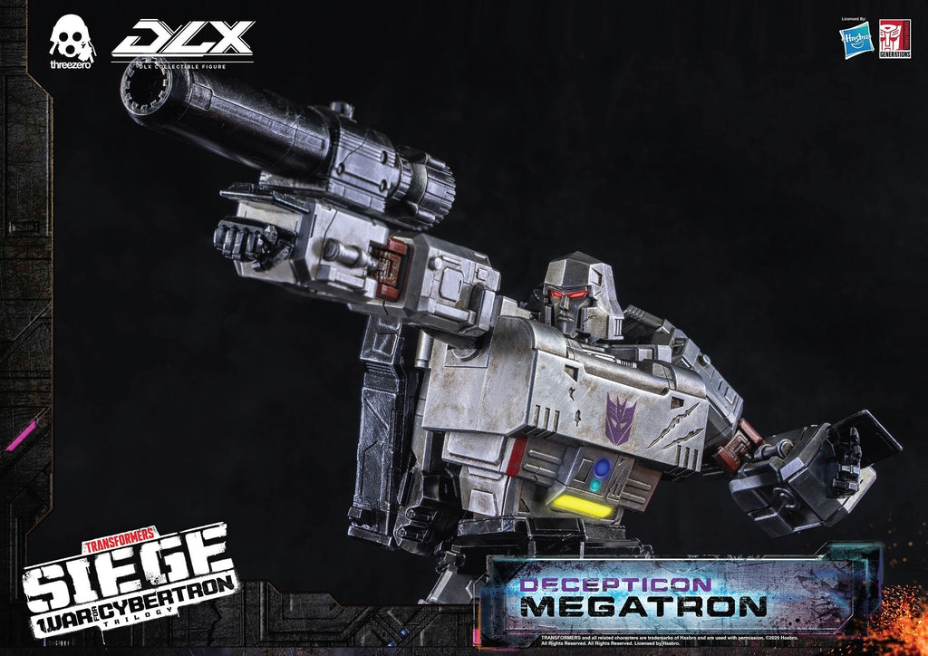 ThreeZero Transformers War for Cybertron Trilogy Megatron DLX Scale Figure product image 10, provided for visual reference