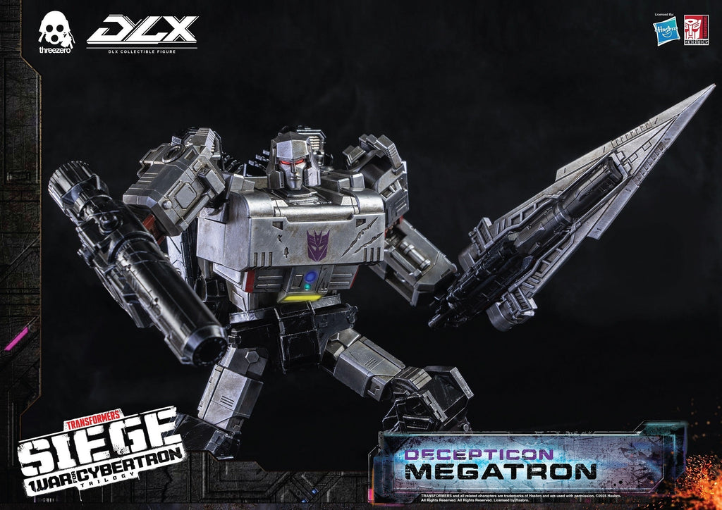 ThreeZero Transformers War for Cybertron Trilogy Megatron DLX Scale Figure product image 9, provided for visual reference