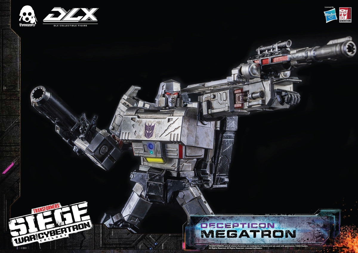 ThreeZero Transformers War for Cybertron Trilogy Megatron DLX Scale Figure product image 8, provided for visual reference