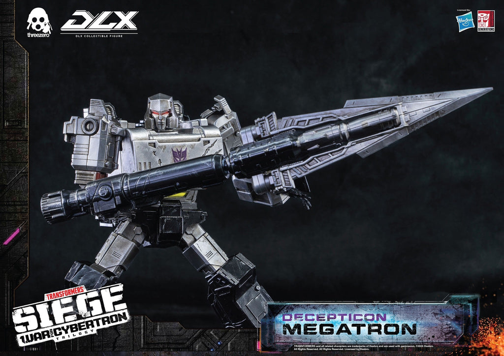 ThreeZero Transformers War for Cybertron Trilogy Megatron DLX Scale Figure product image 13, provided for visual reference