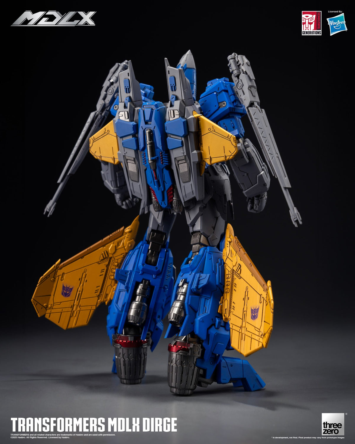 ThreeZero Transformers Dirge MDLX Action Figure product image 4, provided for visual reference and product detail review
