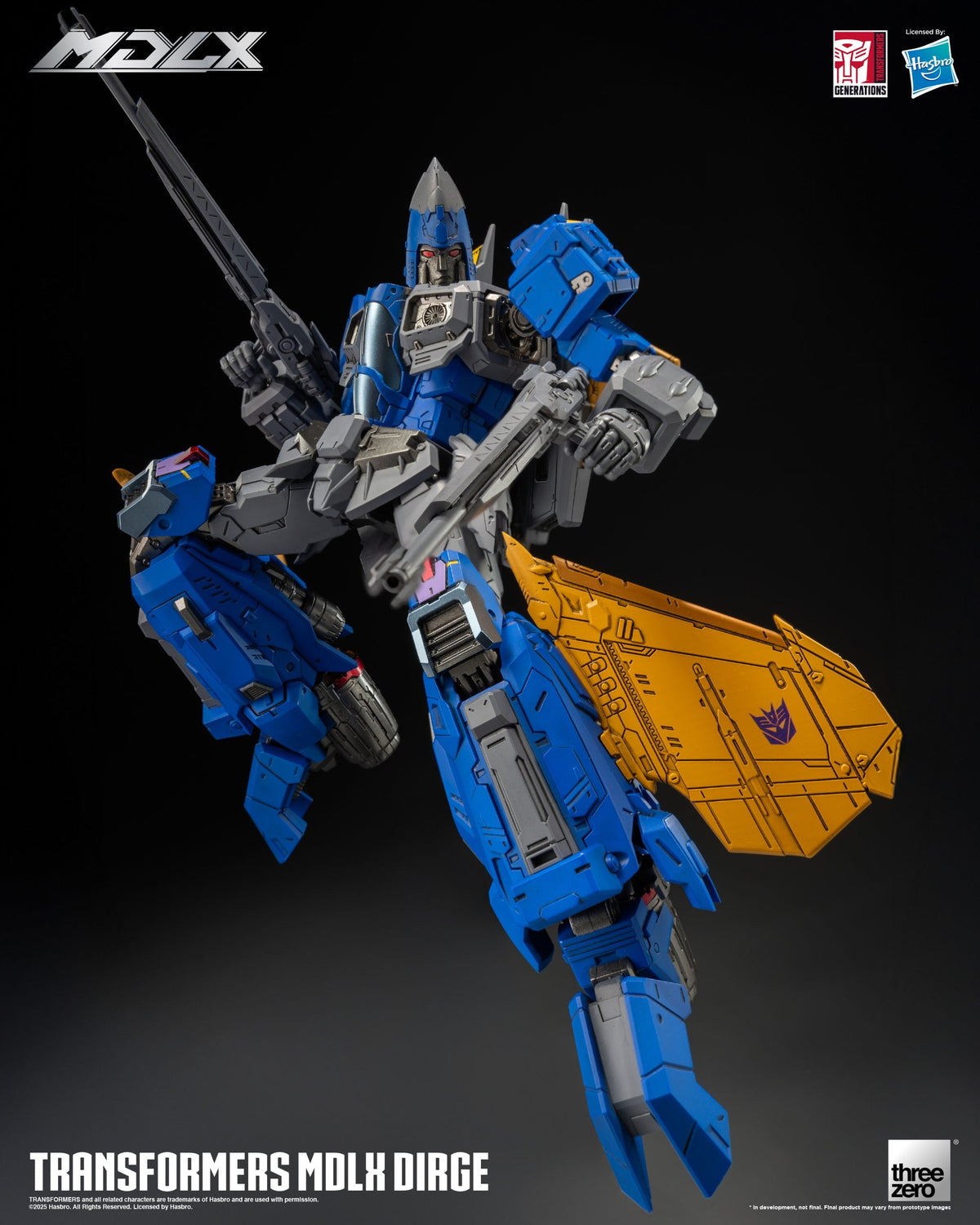ThreeZero Transformers Dirge MDLX Action Figure product image 10, provided for visual reference and product detail review
