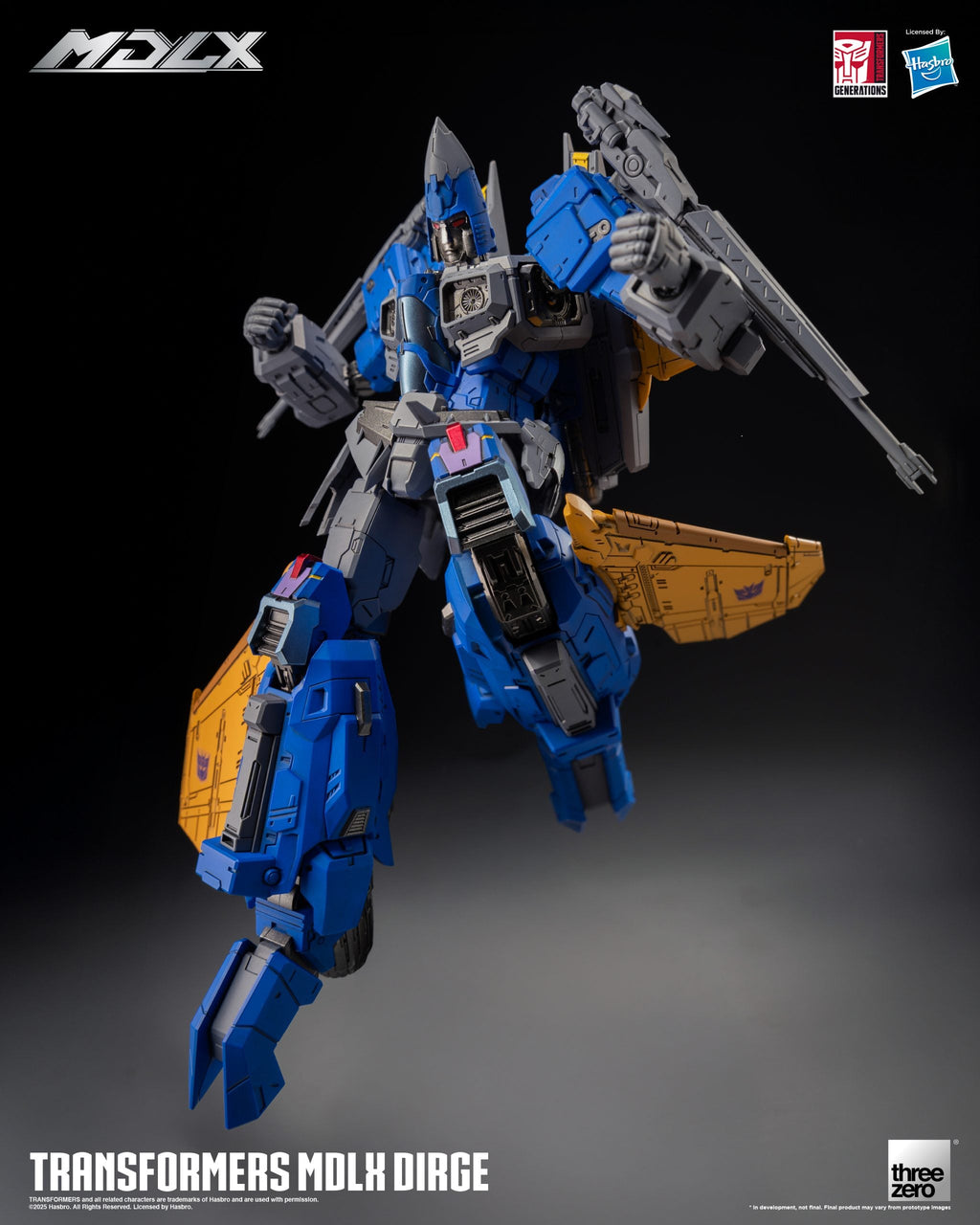 ThreeZero Transformers Dirge MDLX Action Figure product image 13, provided for visual reference and product detail review