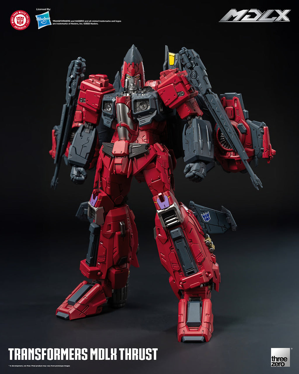 ThreeZero MDLX Transformers Thrust Action Figure product image 2, provided for visual reference and product detail review