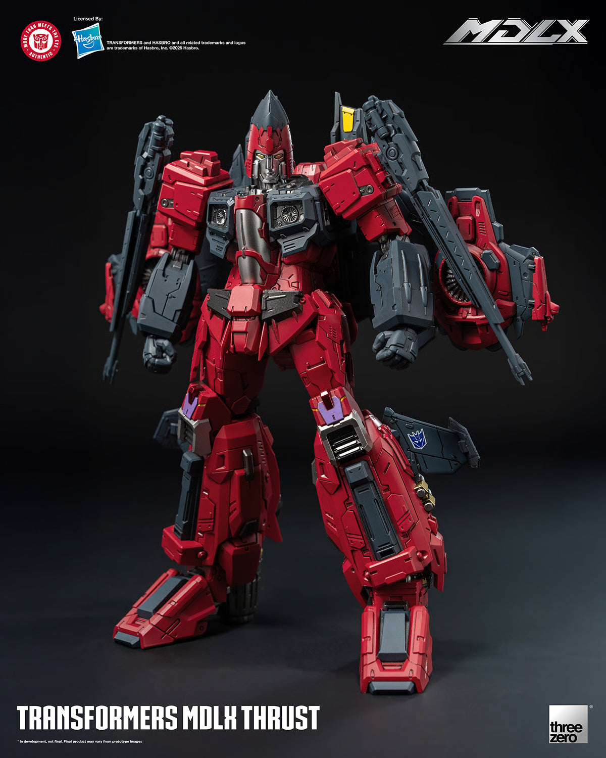 ThreeZero MDLX Transformers Thrust Action Figure product image 2, provided for visual reference and product detail review