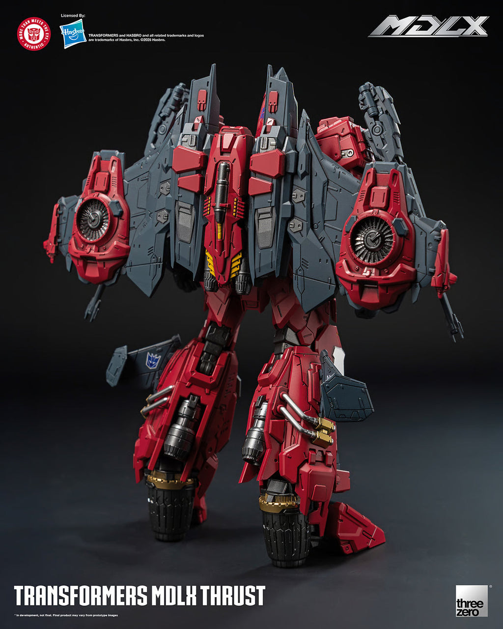 ThreeZero MDLX Transformers Thrust Action Figure product image 3, provided for visual reference and product detail review