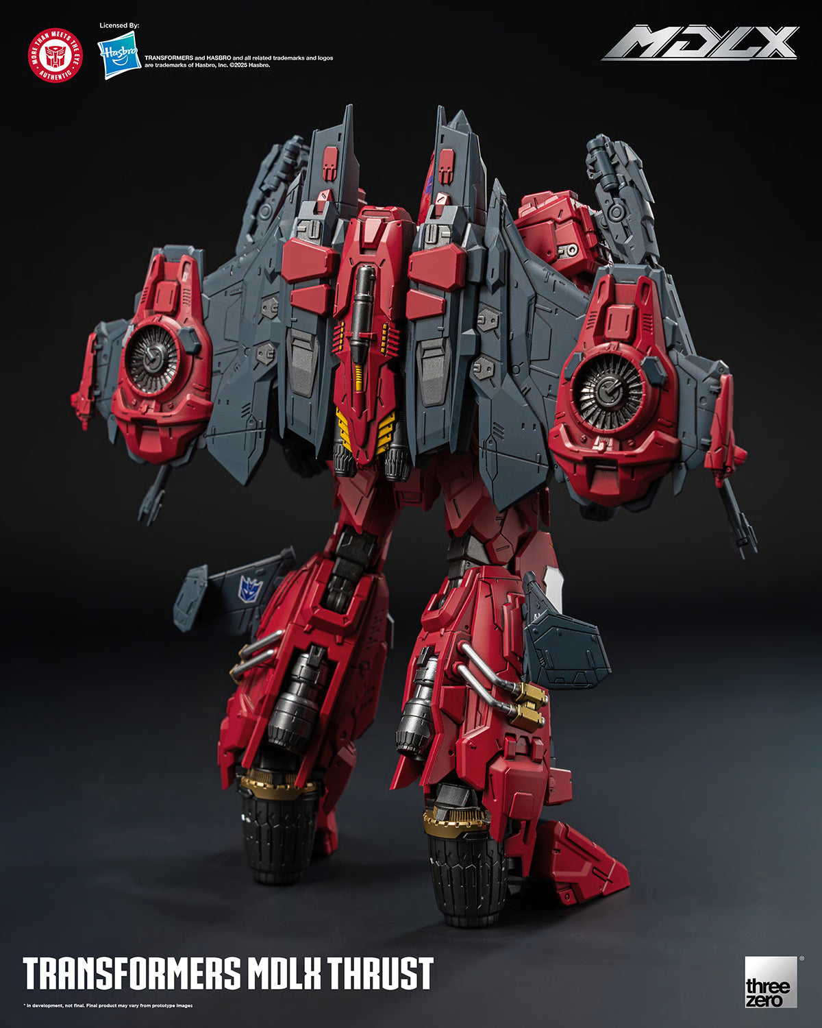 ThreeZero MDLX Transformers Thrust Action Figure product image 3, provided for visual reference and product detail review