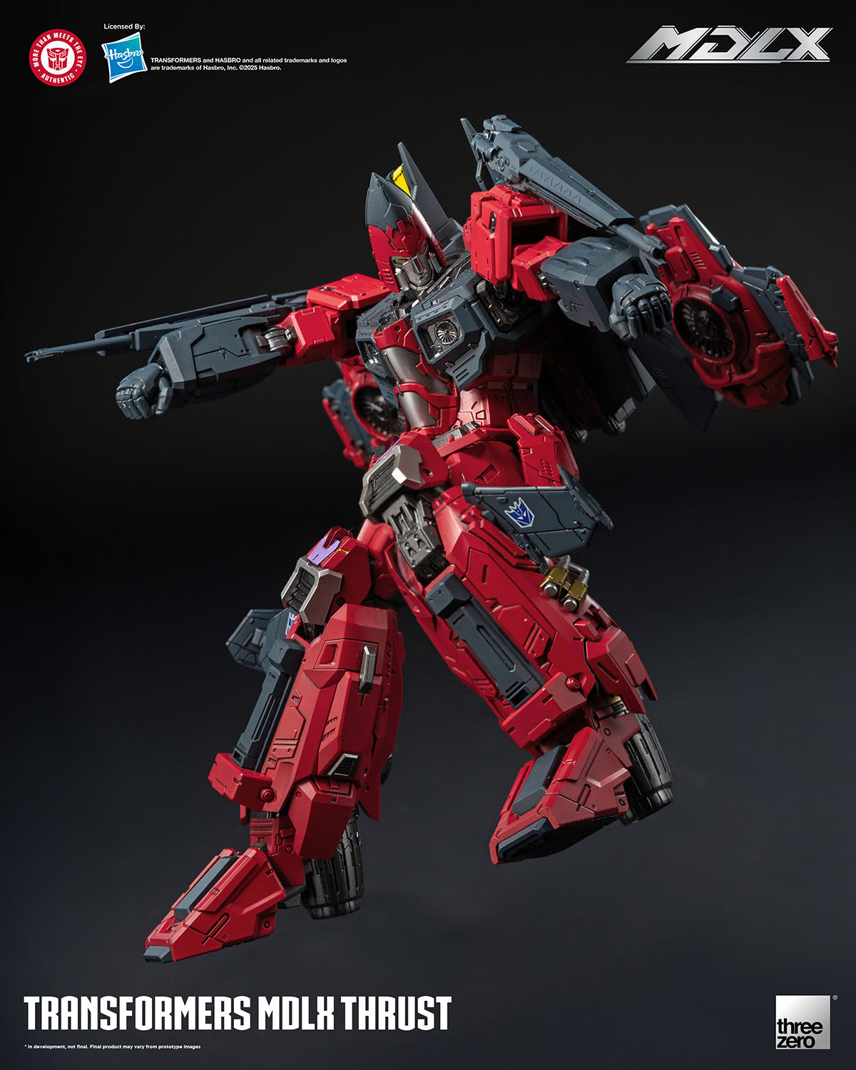 ThreeZero MDLX Transformers Thrust Action Figure product image 4, provided for visual reference and product detail review