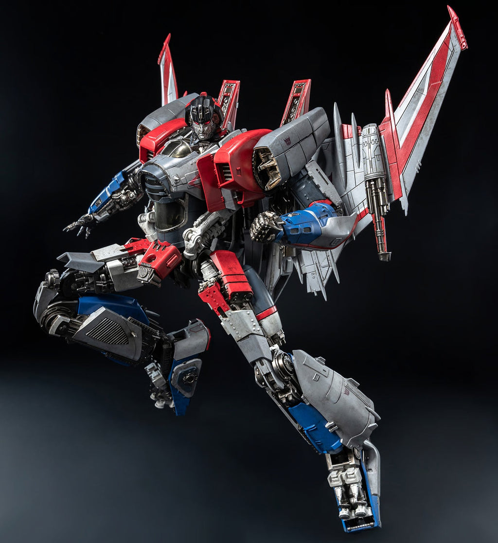 ThreeZero Transformers Bumblebee Movie Starscream DLX Scale Figure product image 3, provided for visual reference and