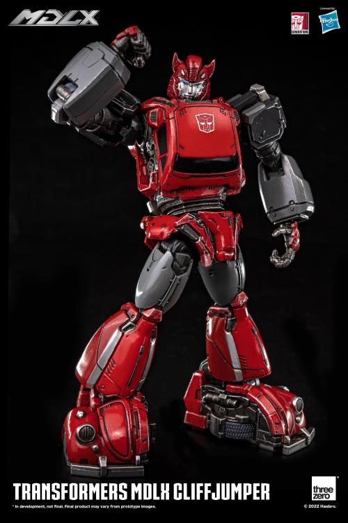 ThreeZero Transformers Cliffjumper MDLX Scale Figure product image 3, provided for visual reference and product detail review