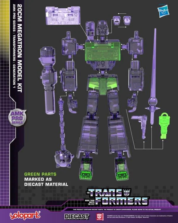 Yolopark Transformers AMK Pro Series Megatron Model Kit product image 15, provided for visual reference and product detail